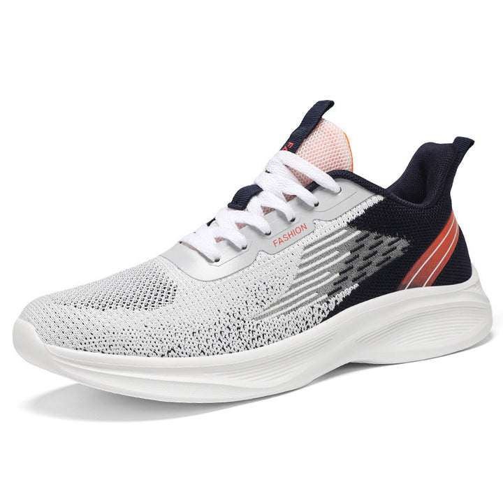 Herrer Åndbare Sport Sneakers med dynamisk Dæmpningsteknologi og skridsikker Ydersål Stilla