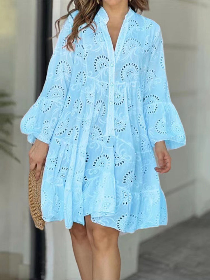 Dame sommerkjole i afslappet snit Stilla