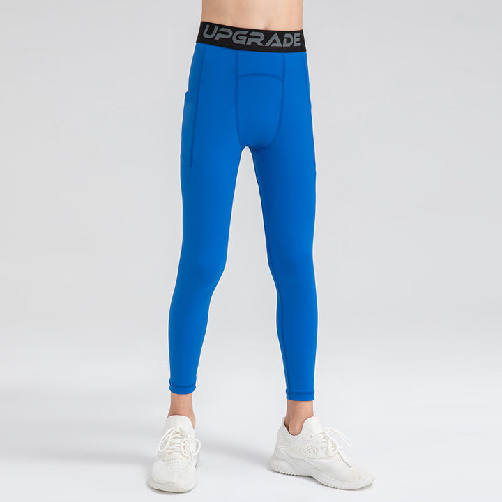 Herrer Sporty Kompressionsleggings med åndbare indlæg og innovativt talje design Stilla
