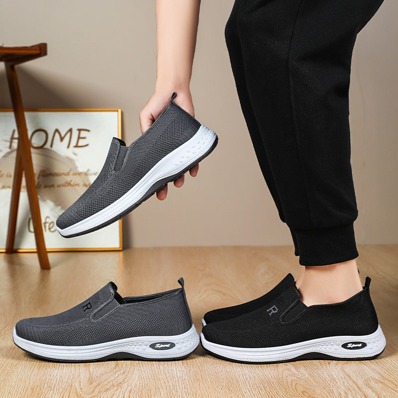 Femme Slip-On Sport Sneakers med åndbart mesh og polstret sål Stilla