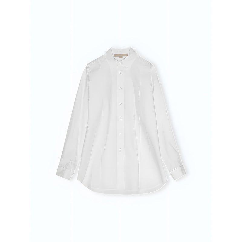 Kvindernes langærmede bluse med moderne snit og elegante detaljer Stilla