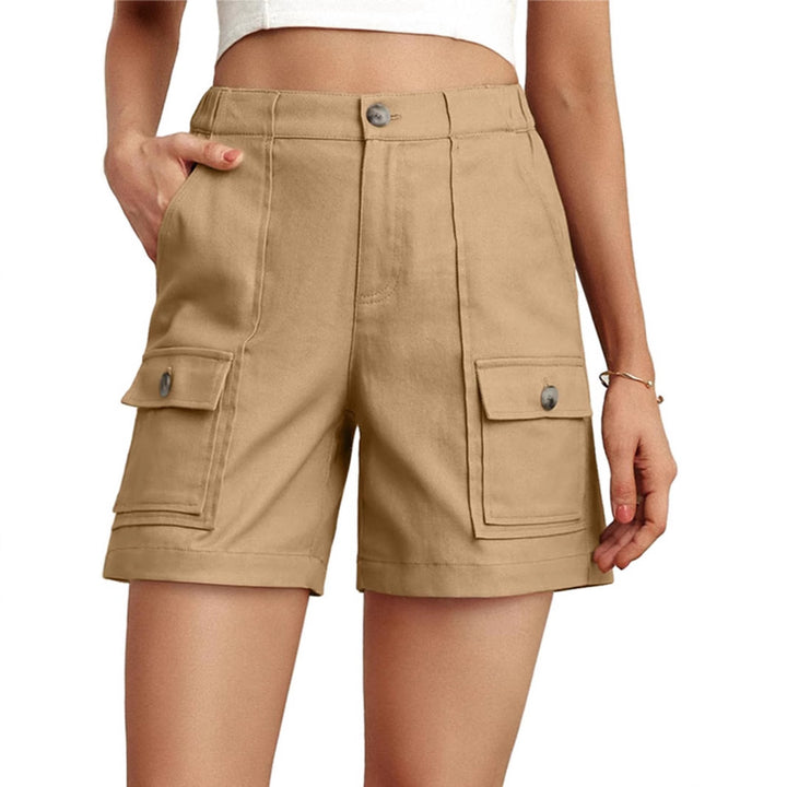 Dame Cargo-shorts med praktiske sidelommer og moderne snit Stilla