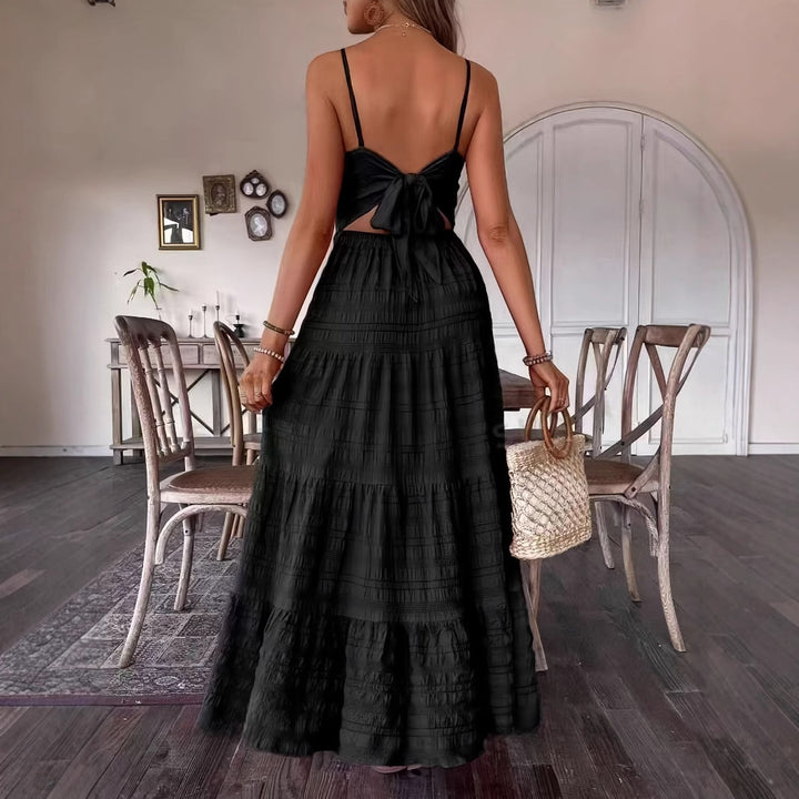 Dame Sommer Maxi Kjole Stilla
