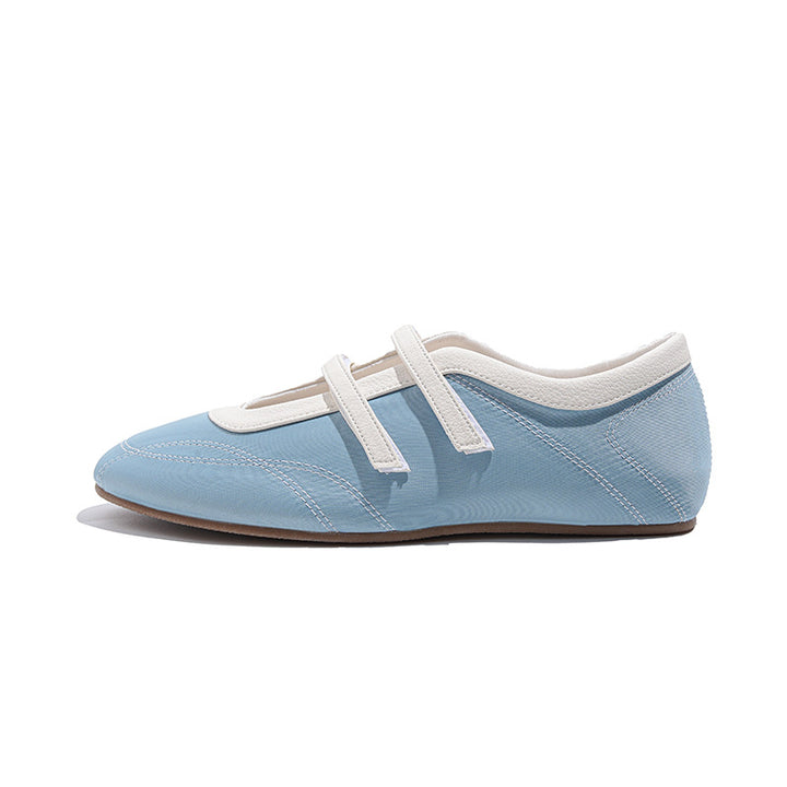 Dame Ballerinas med justerbar rem Stilla