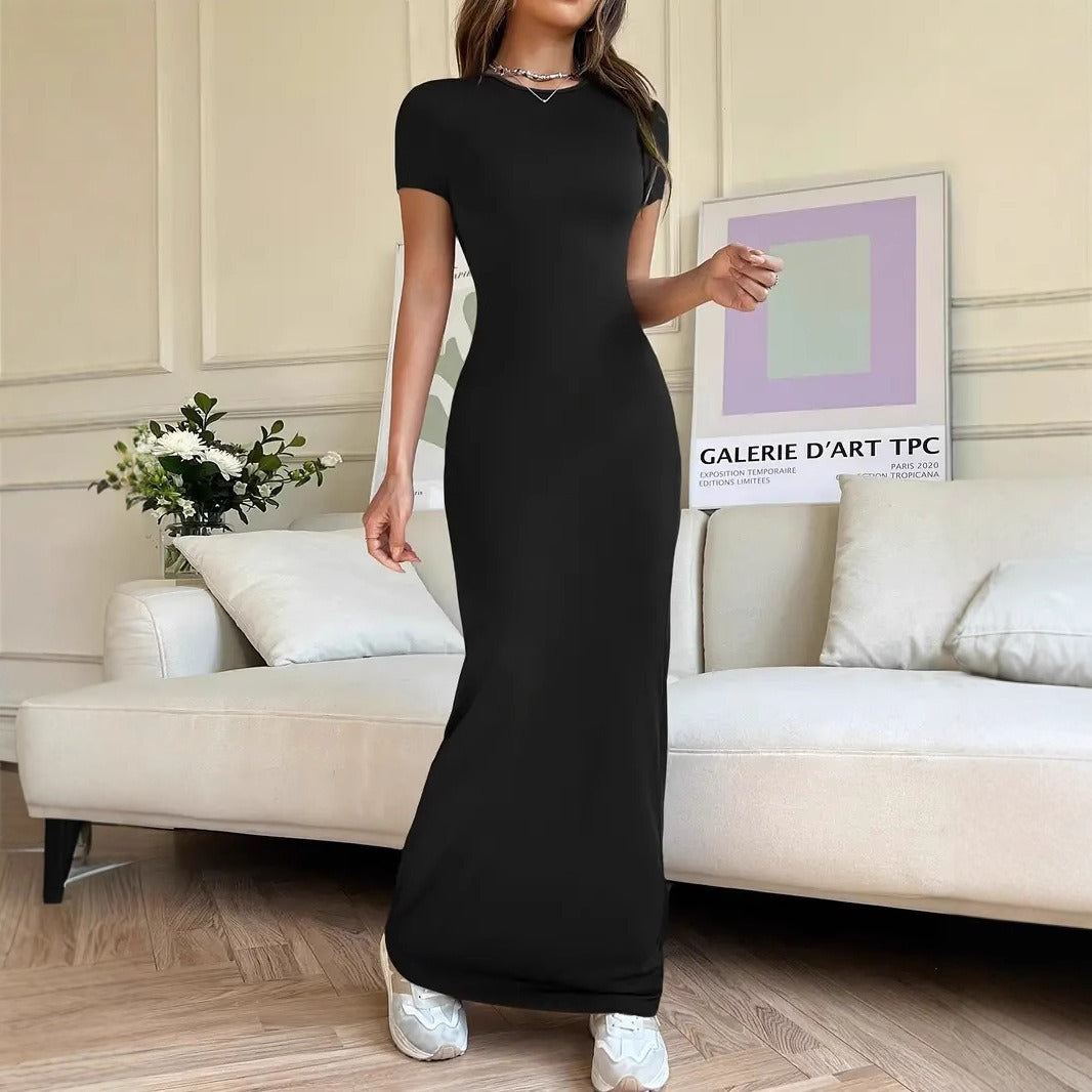 Dame Maxikjole i minimalistisk design Stilla