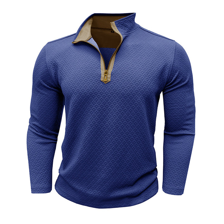 Herrer Pullover med lynlås Stilla