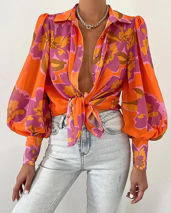 Kvindernes bluse med leopardmønster og casual fit Stilla