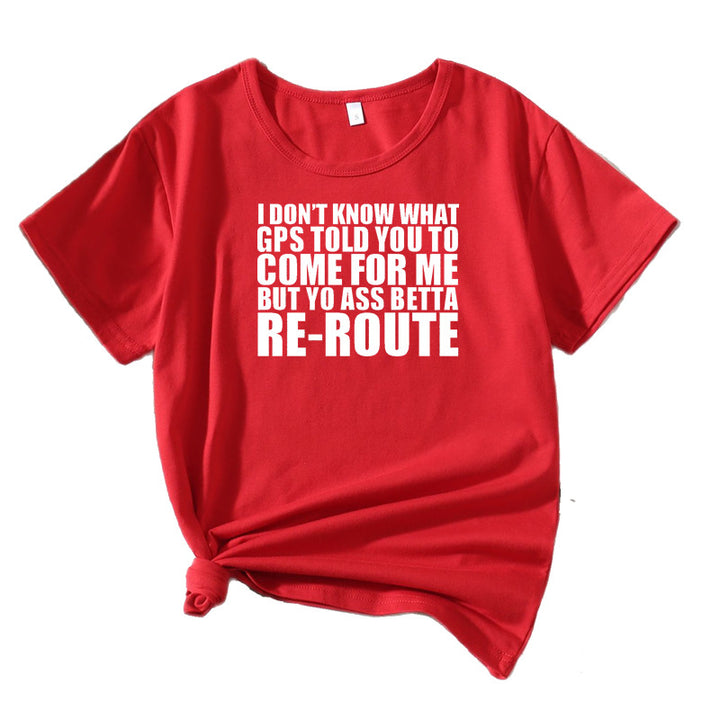 Dame Fritid Sjov Grafik T-shirt Stilla
