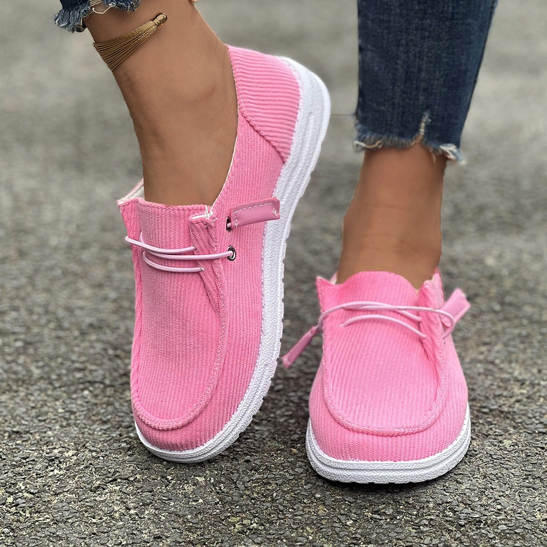 Dame afslappede Slip-On sko med elastisk komfort Stilla