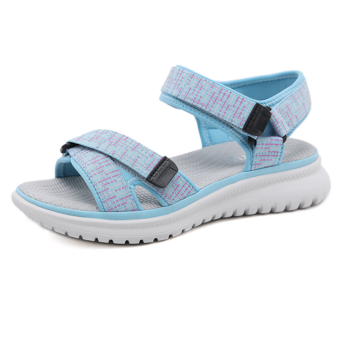 Dame multifunktionelle trekking-sandaler med justerbare remme og skridsikker sål Stilla