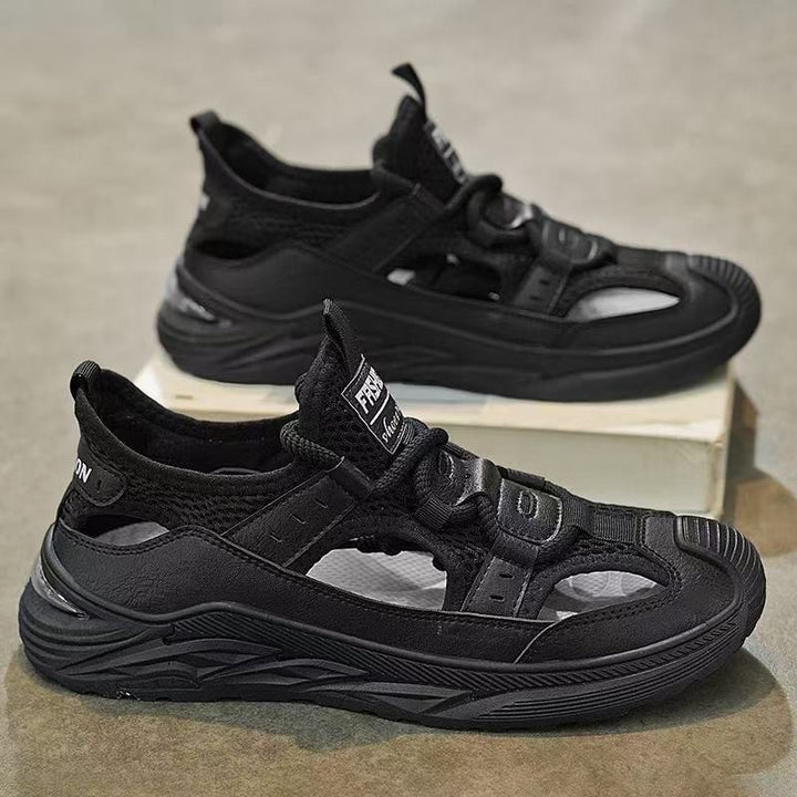 Femme Stilfulde Åndbare Sneakers med Justerbare Remme Stilla