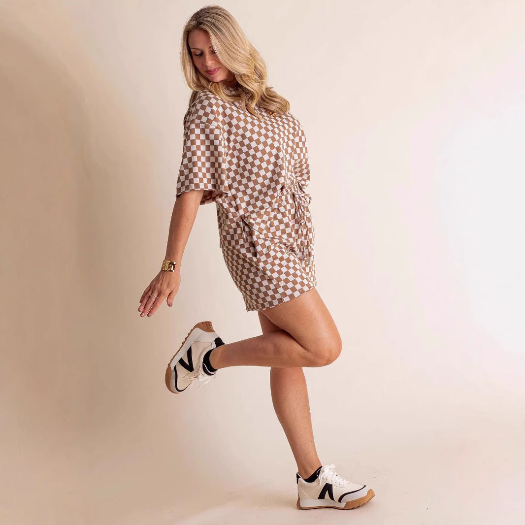 Femme Casual Ternede Loungewear Sæt Stilla