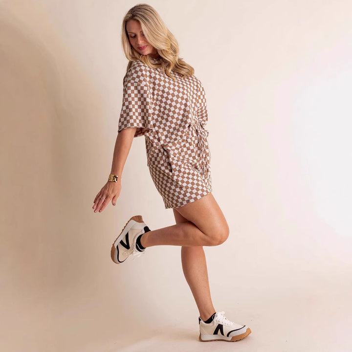 Femme Casual Ternede Loungewear Sæt Stilla