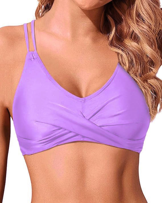 Femme Leopardmønster Bralette Badetop Stilla