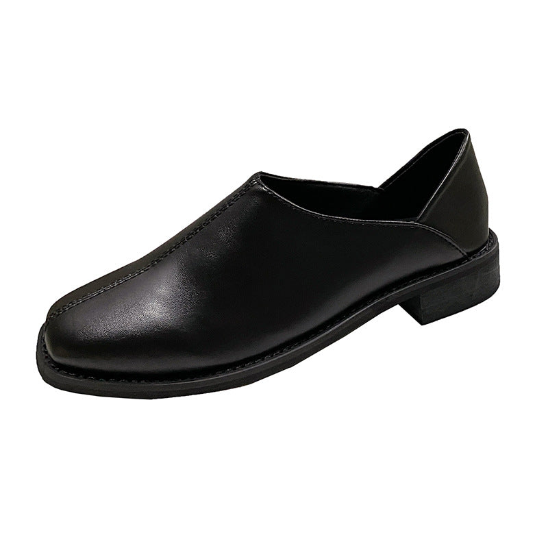 Dame stilfulde Slip-On Læder Pantoletten Stilla