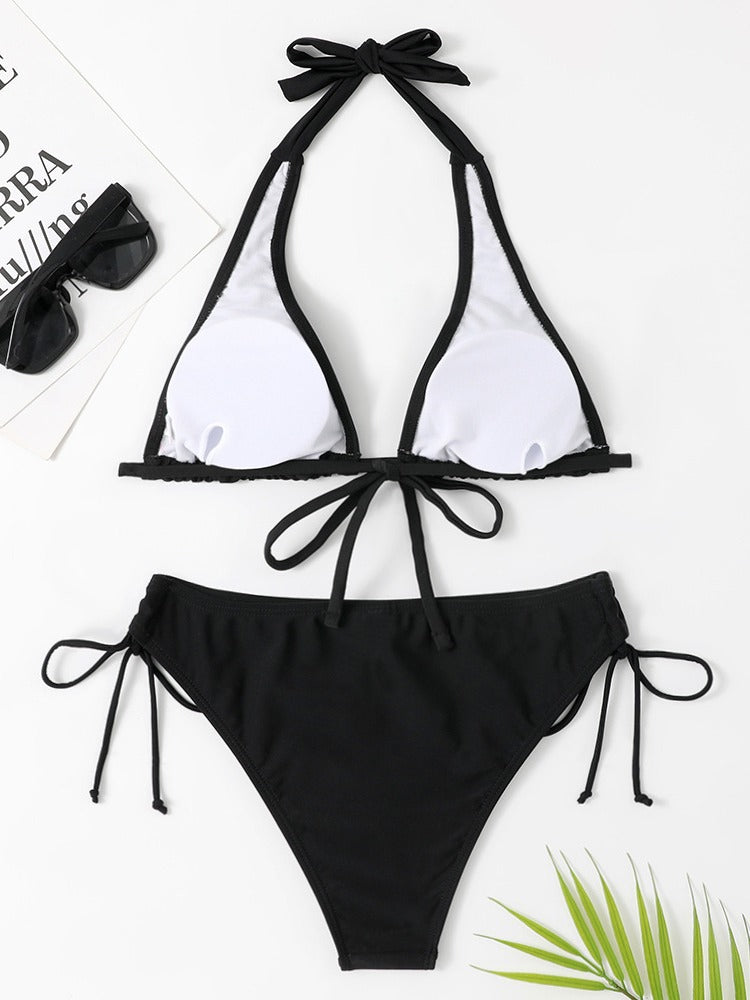 Dame Halterneck-Bikini-Sæt Stilla