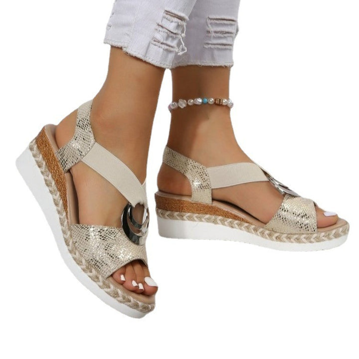Dame Plateau Kilesandaler Stilla