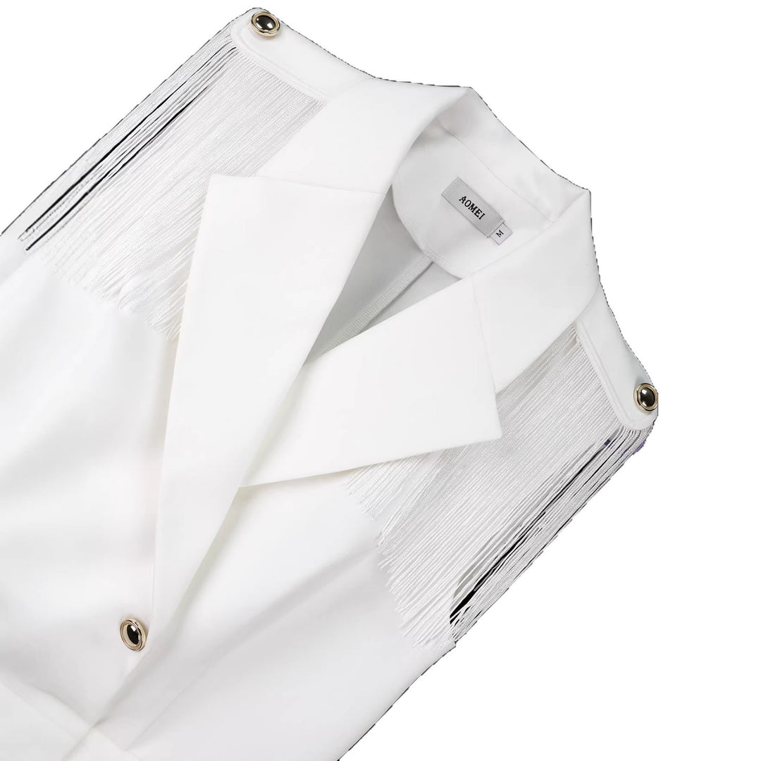 Dame Fransen-kjole i elegant blazer-stil Skovae
