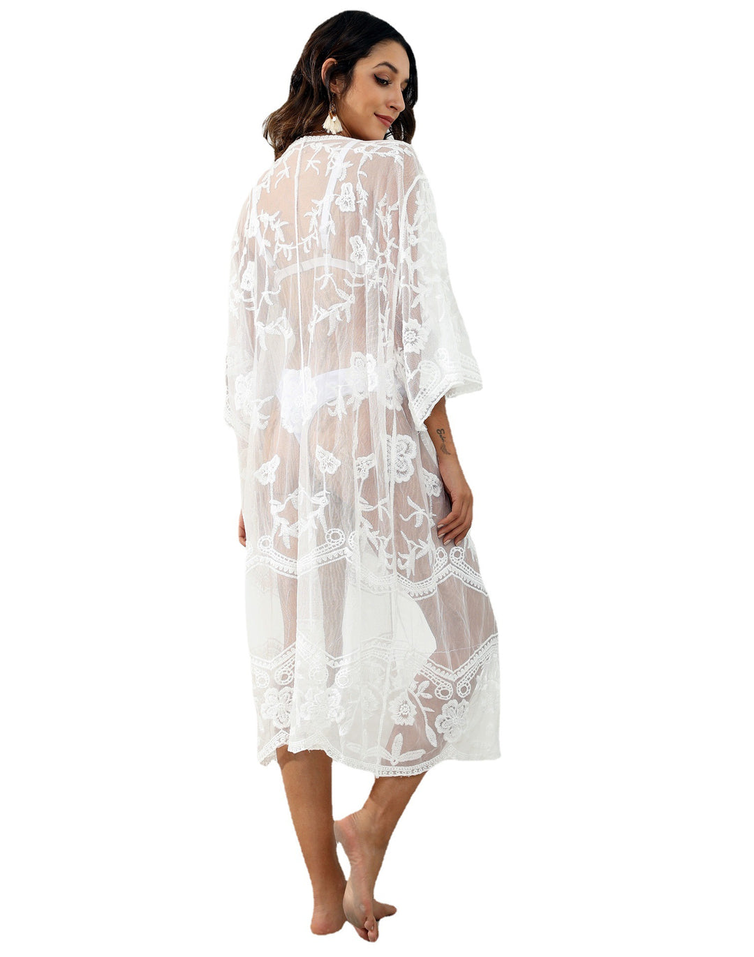 Femme Elegante Spitze Cover-Up Stilla