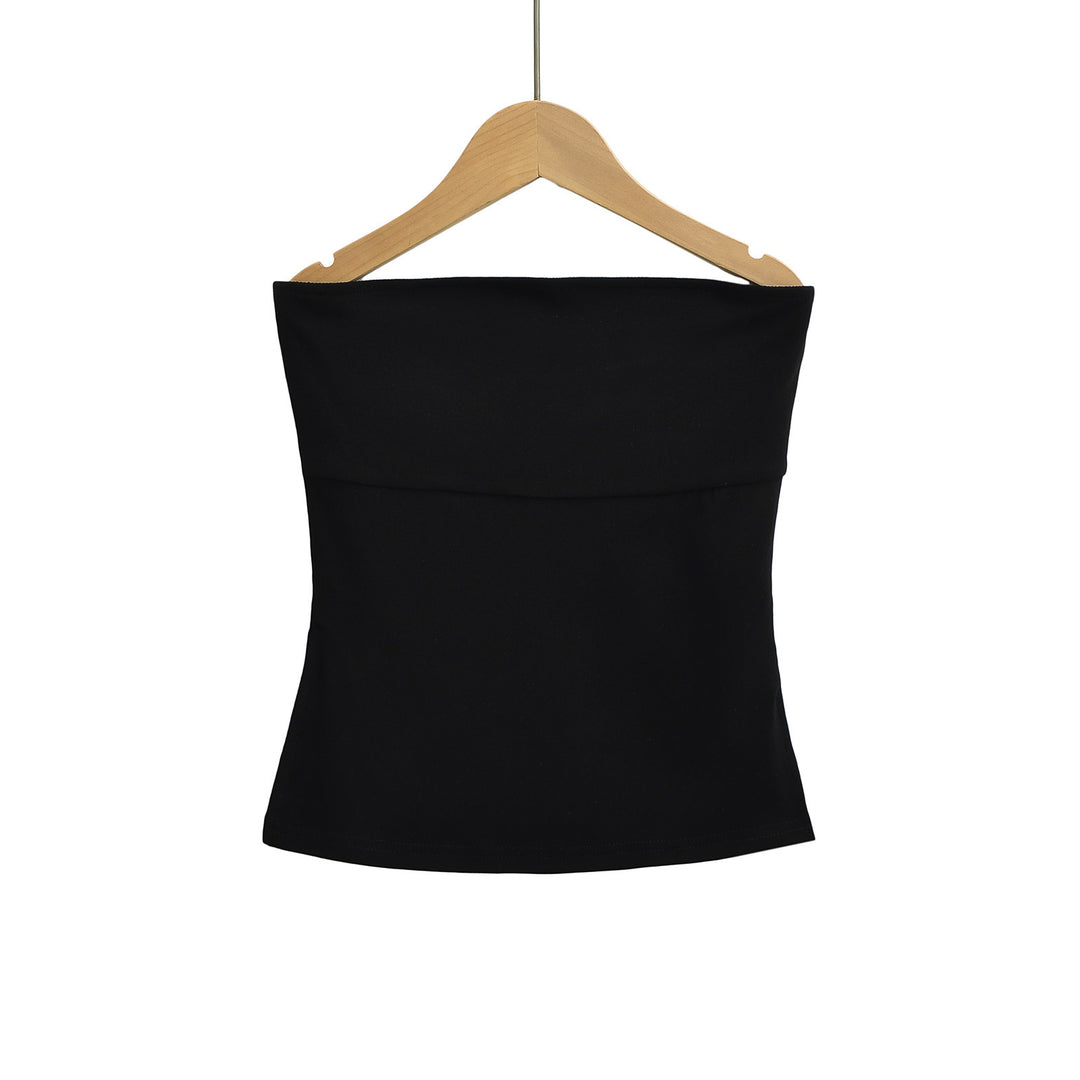 Dame Bandeau-top i åndbart strækmateriale Stilla