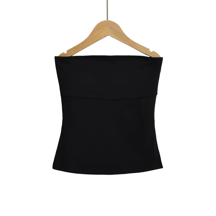 Dame Bandeau-top i åndbart strækmateriale Stilla