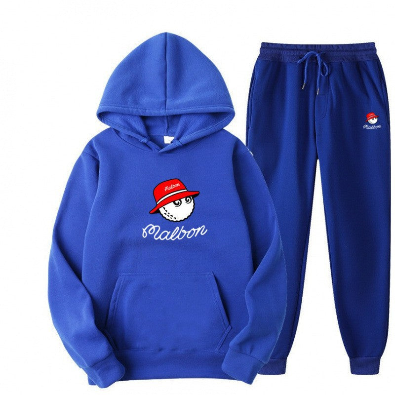 Kvinders fritids hoodie sæt med legende grafisk design og praktiske lommer Skovae