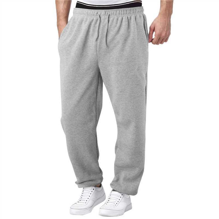 Herre komfortable joggingbukser med elastisk talje og sidelommer Skovae