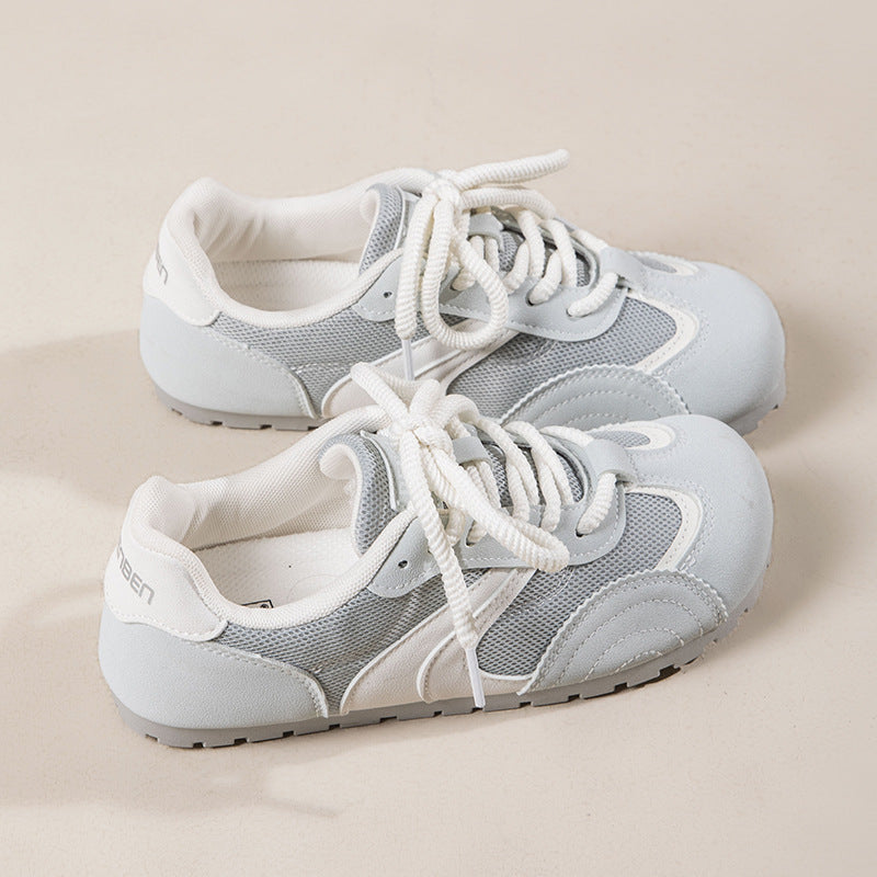 Dame Behagelige Sport Sneakers med åndbart mesh-overflade og fleksibelt såleprofil Stilla