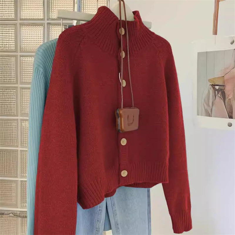 Femme Cozy Knap-Cardigan Stilla
