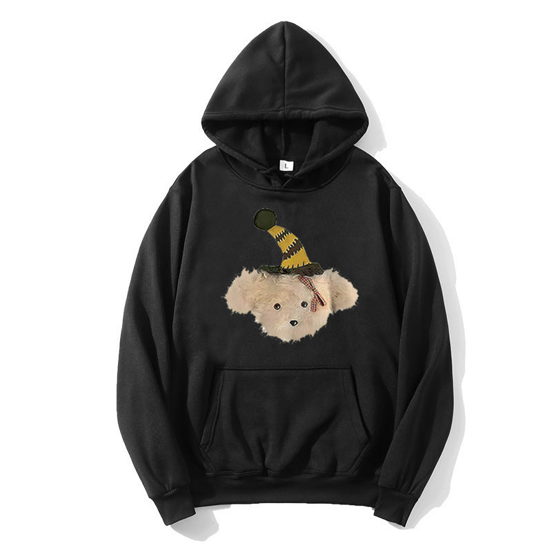 Kvindernes hoodie med legende hundemotiv Skovae