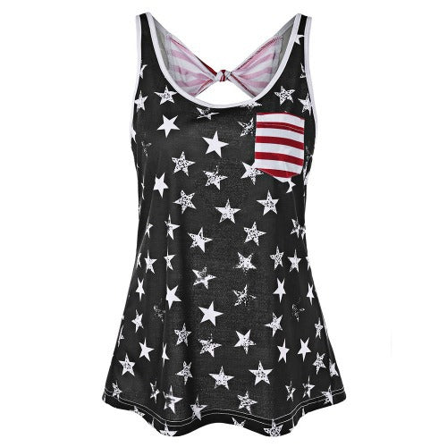 Dame Stjerner Print Active Tanktop Stilla