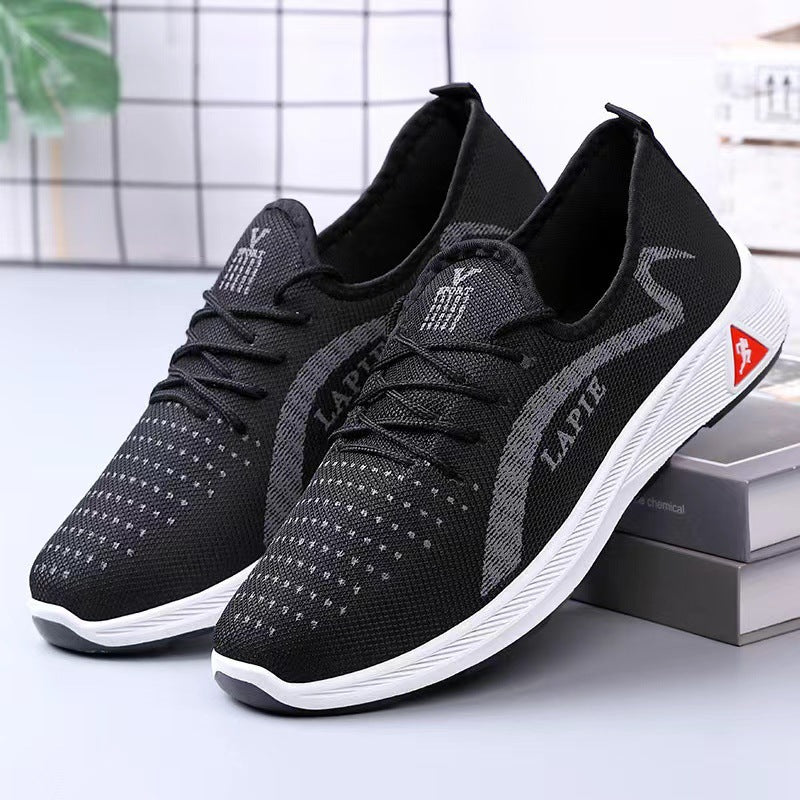 Femme Fashion-Forward Letvægt Sport Sneakers med Åndbart Mesh-Ovenmateriale Stilla