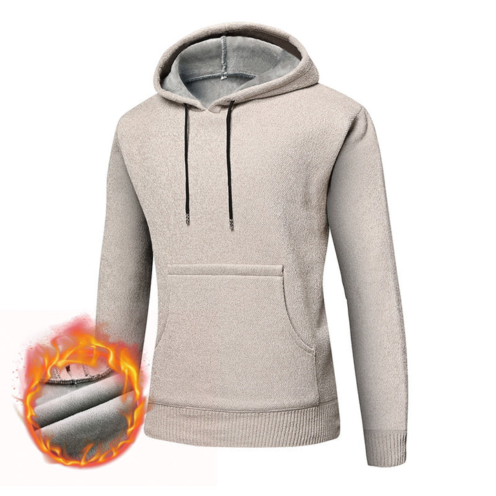 Herre Isoleret Fleece Hoodie Stilla