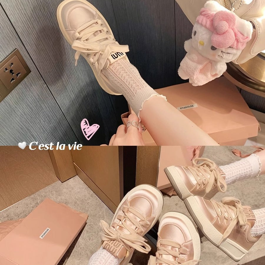 Dame Moderne Fritid Snøre-Sneakers Stilla