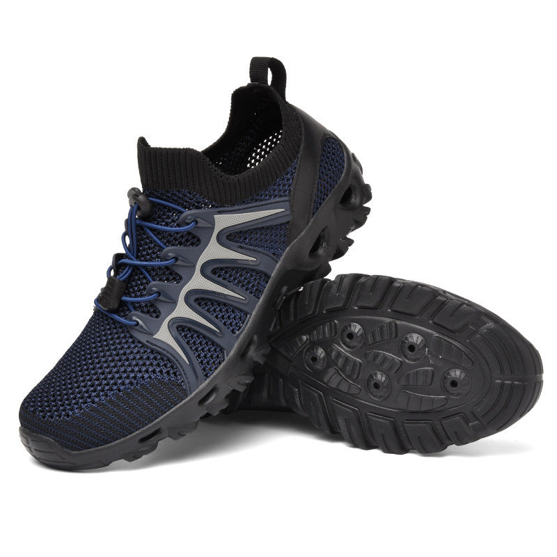 Herrer Let Mesh Aqua Sneakers Stilla