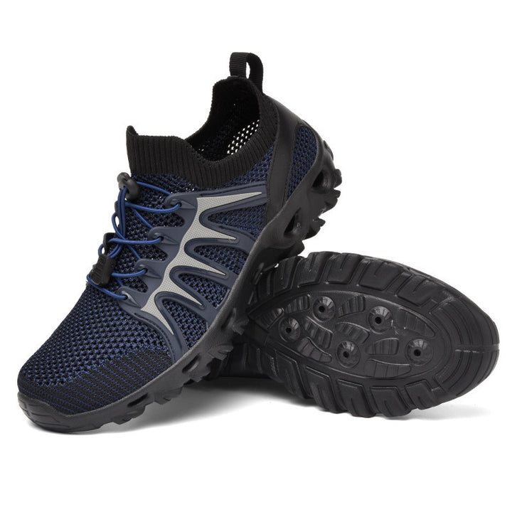 Herrer Let Mesh Aqua Sneakers Stilla