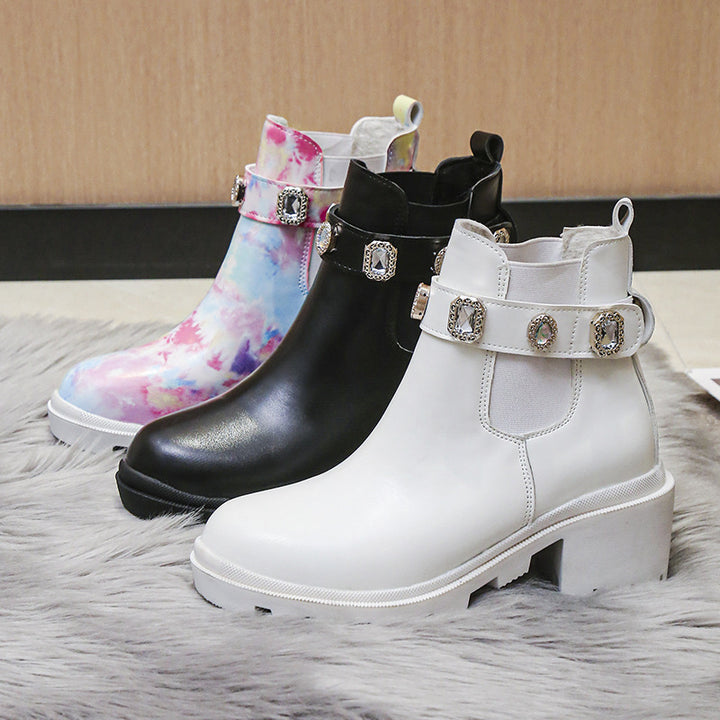 Dame trendy Chelsea støvler Stilla