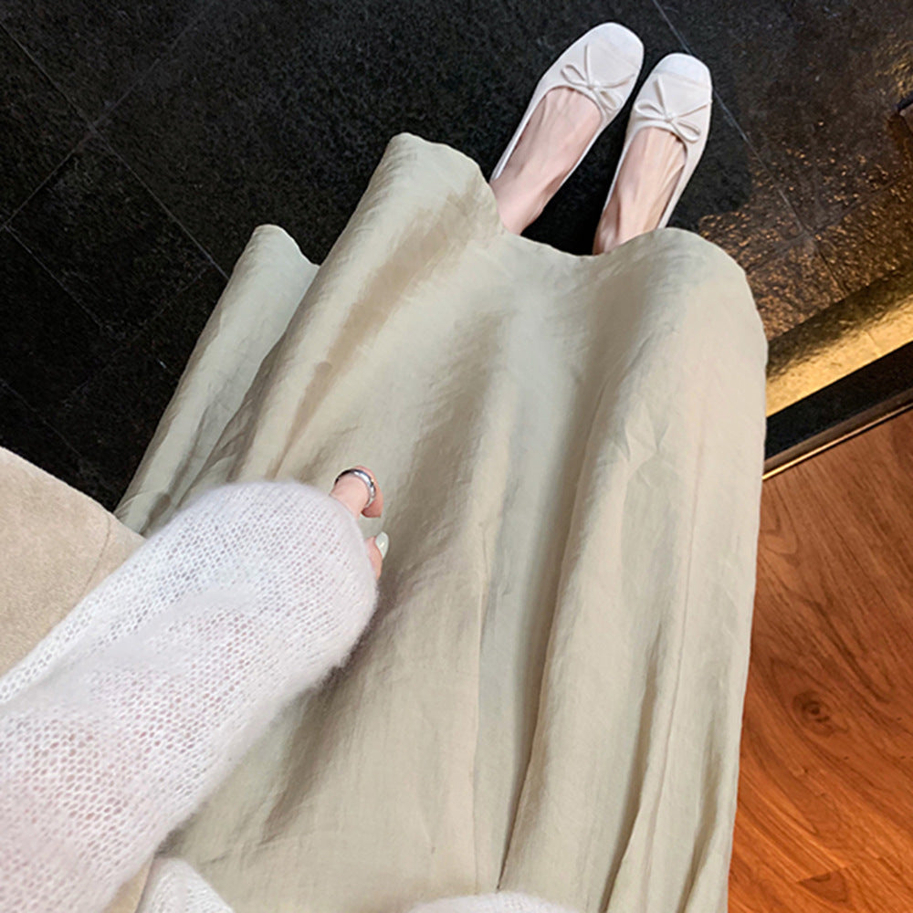 Femme Behagelig Suedes Ballerinas med Sløjfedetail Stilla