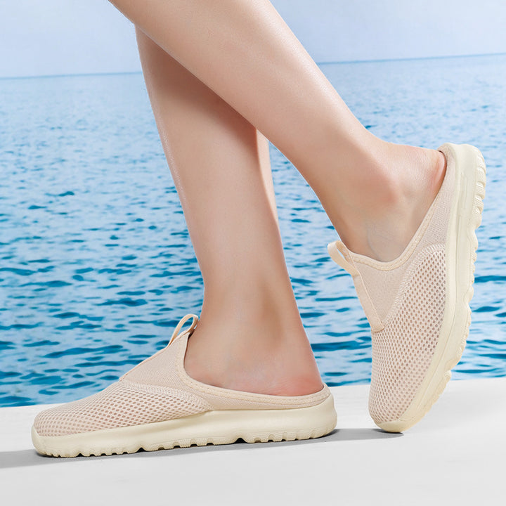 Dame åndbare Slip-On Aqua Sneakers Stilla