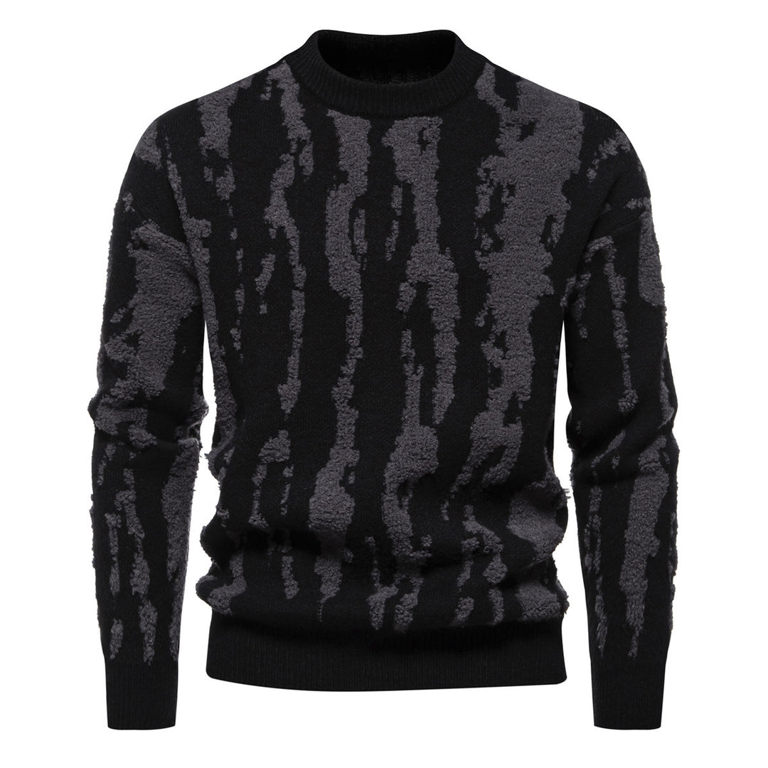 Herre Kunstnerisk Tekstureret Pullover Sweater Stilla