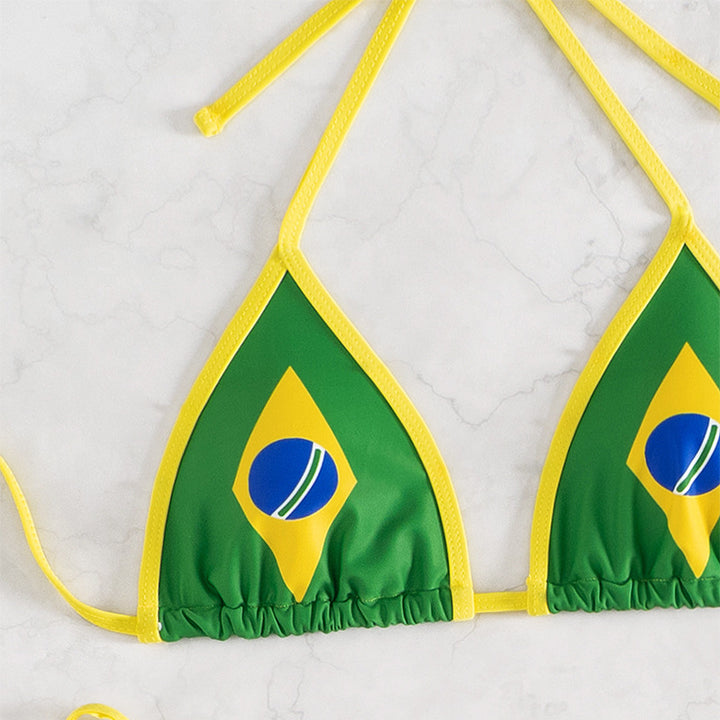 Dame trekant-bikini med brasiliansk flair Skovae