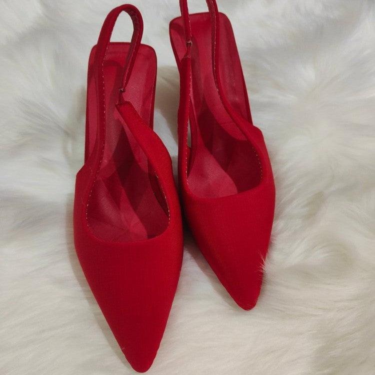 Dame Slingback Pumps med elegant spids design og komfortabel indersål Stilla