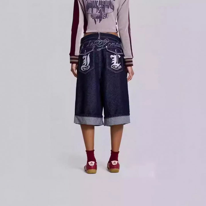 Dame Relaxed Fit Denim Culottes Stilla
