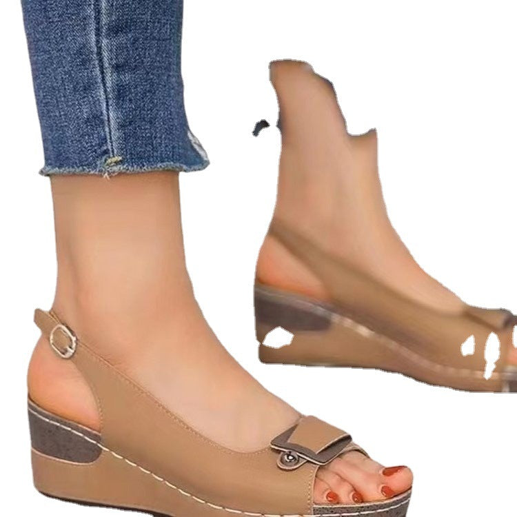Dame Slingback Keilsandaler Stilla
