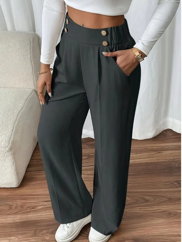 Dame elegante brede bukser Stilla