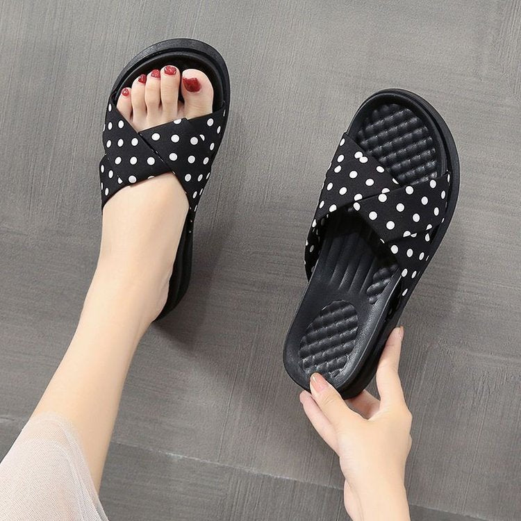 Dame Plateau-sandaler med trendy rem-design og moderne polstring Stilla
