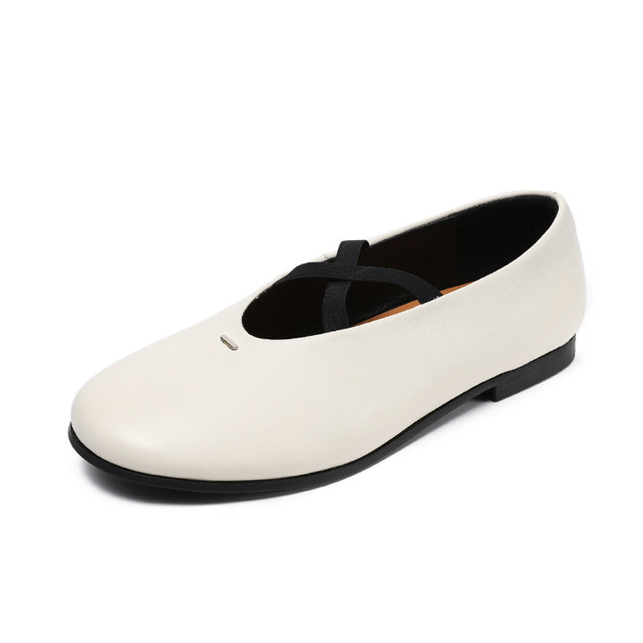 Dame Elegante Krydsstrop Ballerinas Stilla