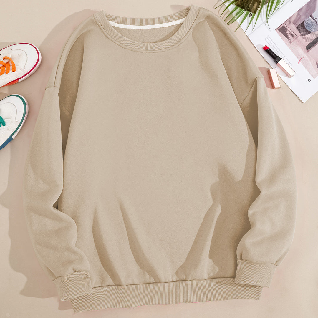 Kvindernes hyggelige oversized sweatshirt Skovae