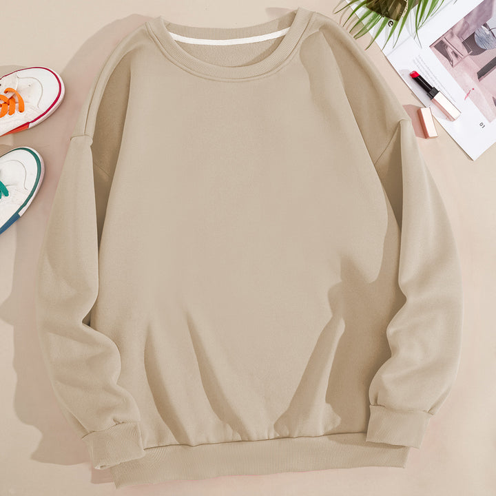 Kvindernes hyggelige oversized sweatshirt Skovae