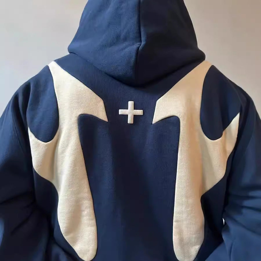 Femme Graphic Zip-Up Hoodie Stilla